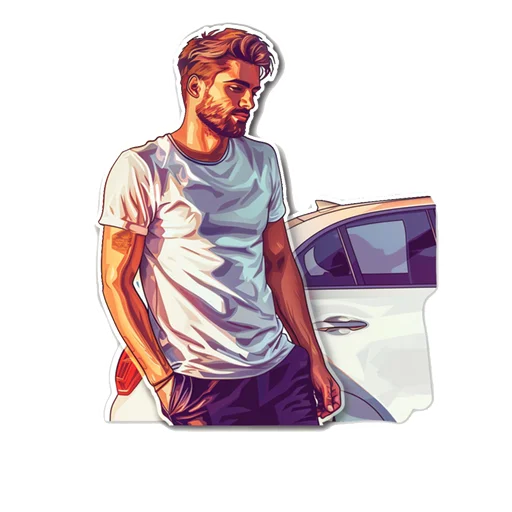 😘 Стикер «Mens» для Telegram