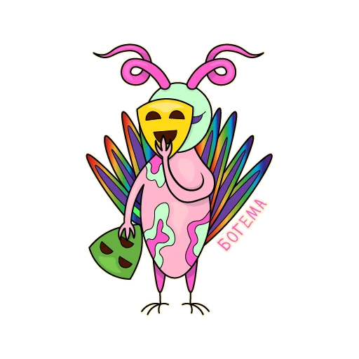 🤡 Стикер «Монстры» для Telegram