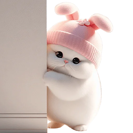 🥺 Стикер «Мяу любовь» для Telegram