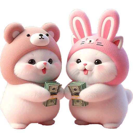 💸 Стикер «Мяу любовь» для Telegram