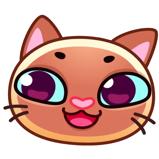 Стикерпак Meow Emoji для Telegram — скачать