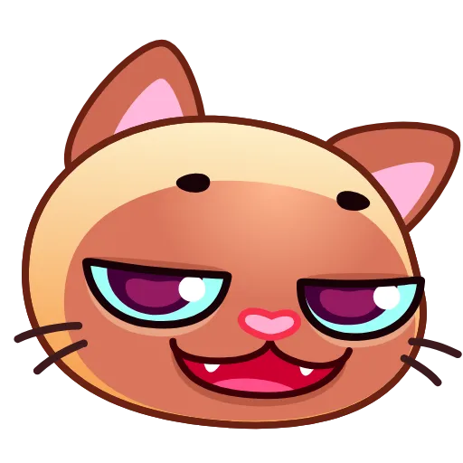 😏 Стикер «Meow Emoji» для Telegram