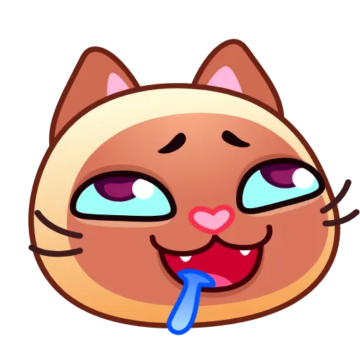🤤 Стикер «Meow Emoji» для Telegram