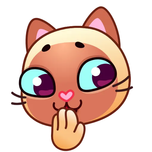 🤭 Стикер «Meow Emoji» для Telegram
