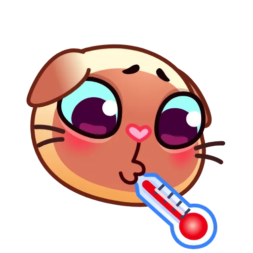 🤒 Стикер «Meow Emoji» для Telegram