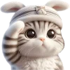 🫡 Эмодзи «Мяу кролик» для Telegram