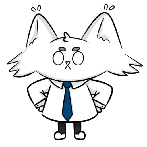 Стикерпак Мяу-Мяу котик Инспурер для Telegram — скачать