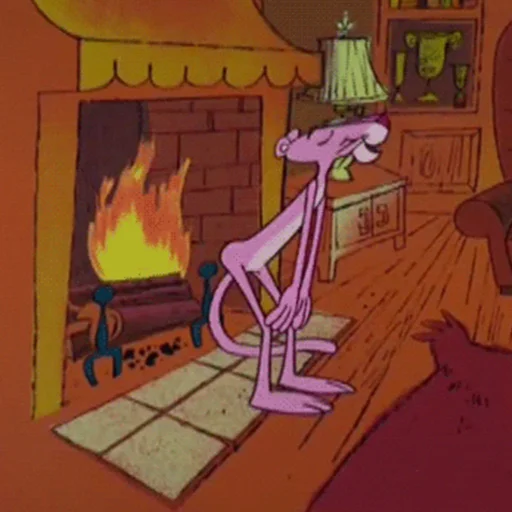 🥶 Стикер «Pink Panther» для Telegram