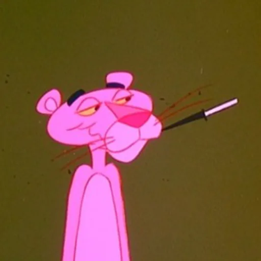 💨 Стикер «Pink Panther» для Telegram