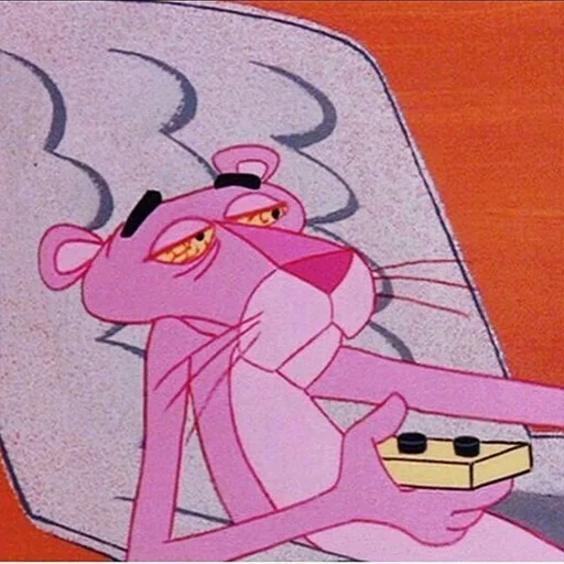 😞 Стикер «Pink Panther» для Telegram