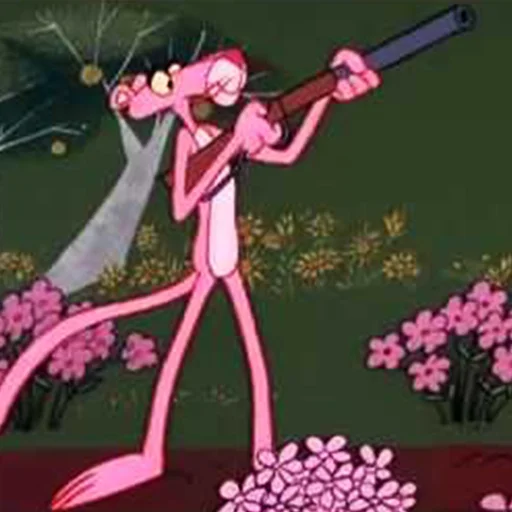 🔫 Стикер «Pink Panther» для Telegram