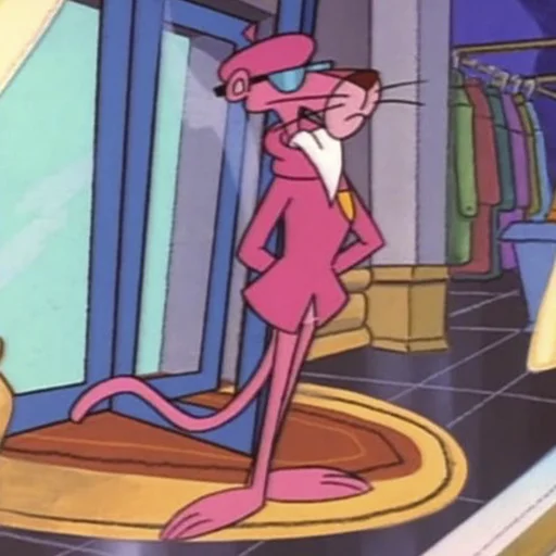 😎 Стикер «Pink Panther» для Telegram