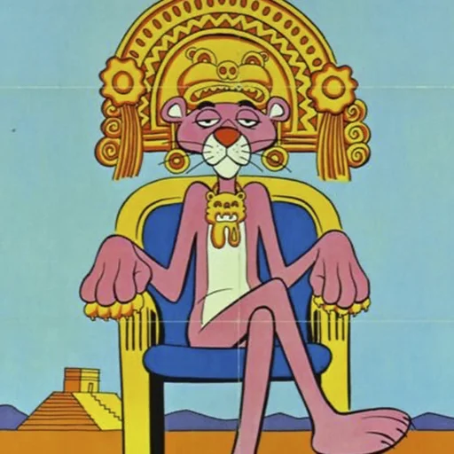 👸 Стикер «Pink Panther» для Telegram