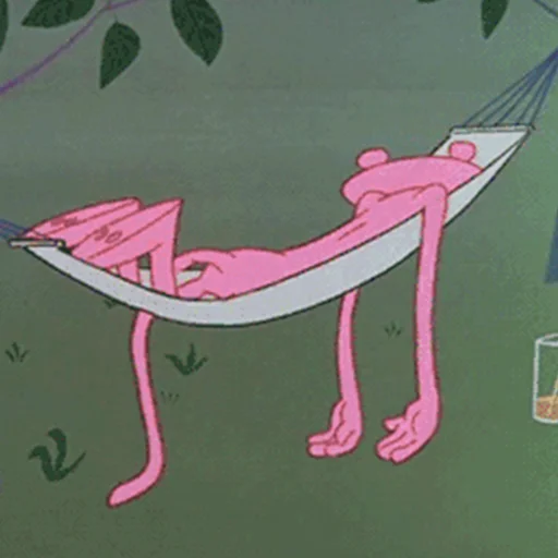 😑 Стикер «Pink Panther» для Telegram