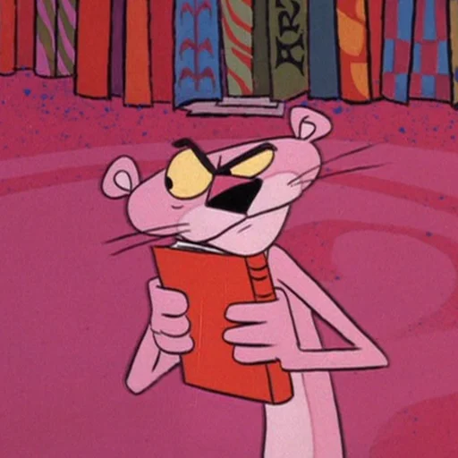 😠 Стикер «Pink Panther» для Telegram