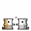 🐱 Эмодзи «Pixel cat - пиксельные Квадро-котики.» для Telegram