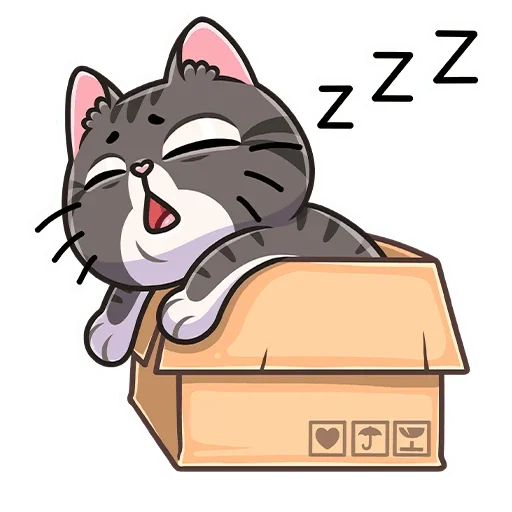 😴 Стикер «Муркс» для Telegram