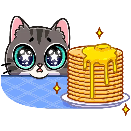 🥞 Эмодзи «Муркс» для Telegram