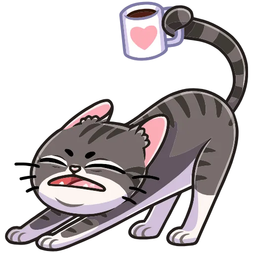 ☕️ Эмодзи «Муркс» для Telegram