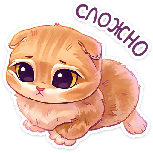 🤯 Стикер «Мявс» для Telegram