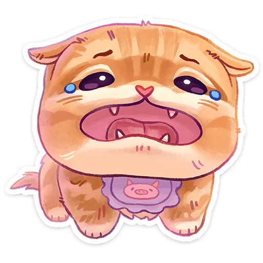 😭 Стикер «Мявс» для Telegram
