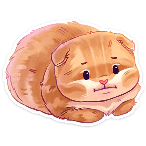 😐 Стикер «Мявс» для Telegram