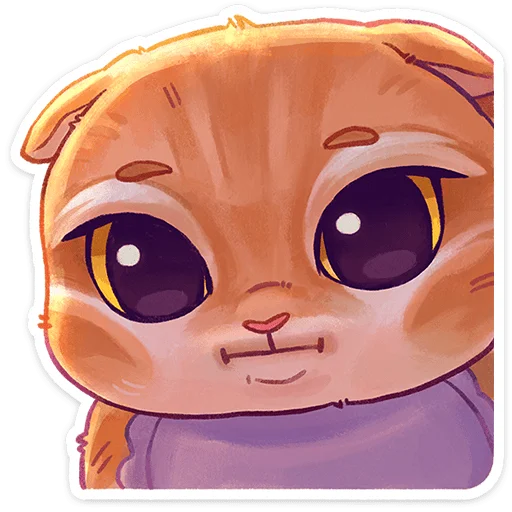 🥺 Стикер «Мявс» для Telegram