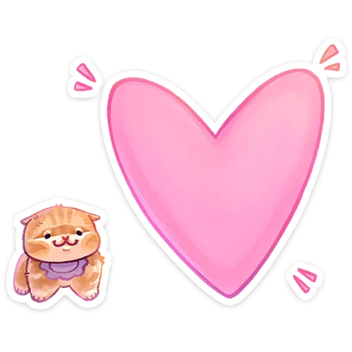 ❤️ Стикер «Мявс» для Telegram