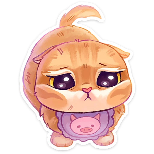 🥺 Стикер «Мявс» для Telegram