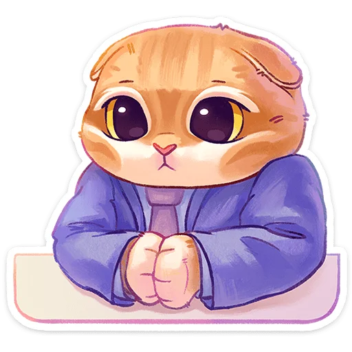 🤵 Стикер «Мявс» для Telegram
