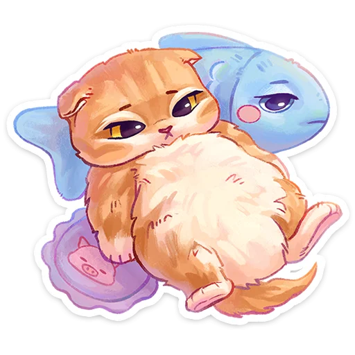 😴 Стикер «Мявс» для Telegram