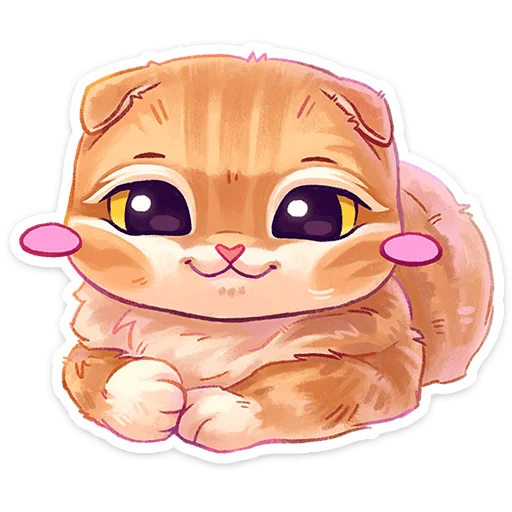 ☺️ Стикер «Мявс» для Telegram