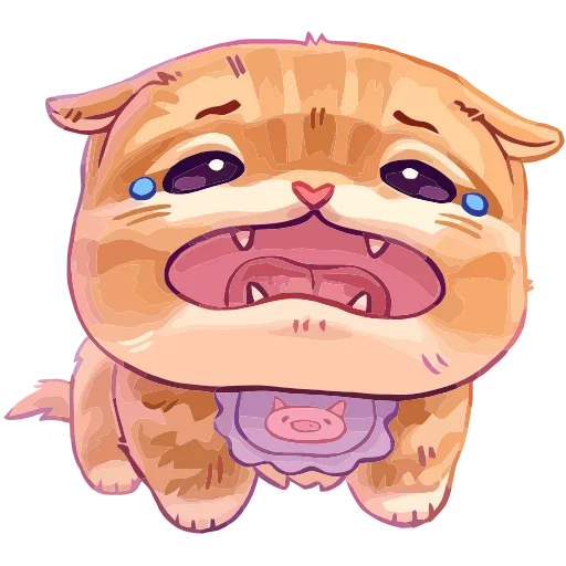 😭 Эмодзи «Мявс» для Telegram