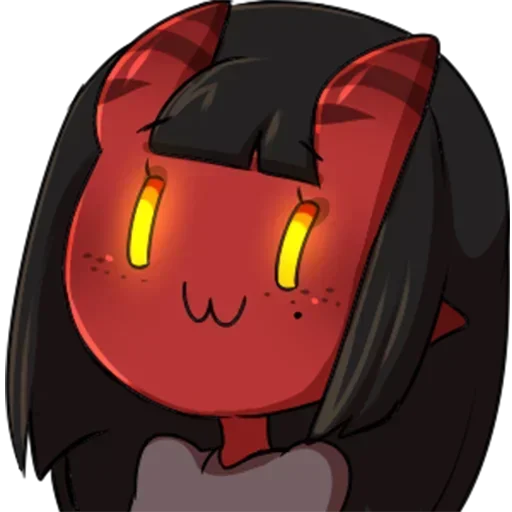 😚 Стикер «meru (merunyaa)» для Telegram