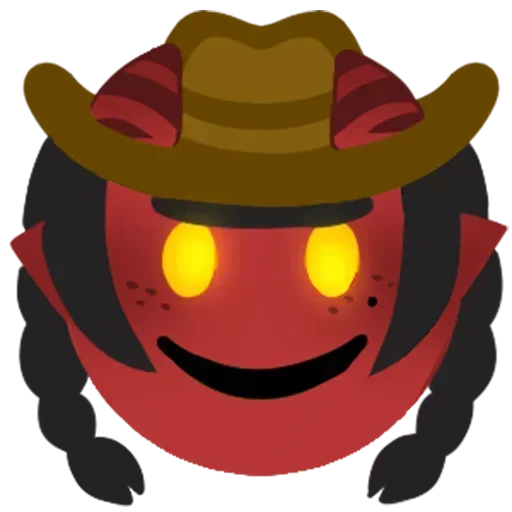 🤠 Стикер «meru (merunyaa)» для Telegram