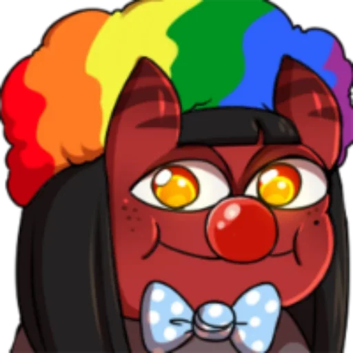 🤡 Стикер «merunya» для Telegram