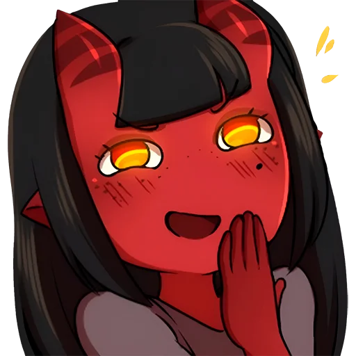 🤭 Стикер «Meru Static» для Telegram