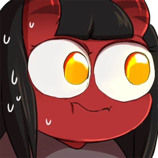 😮 Стикер «Meru Succubus» для Telegram
