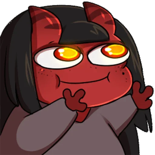 🙋 Стикер «Meru Succubus» для Telegram