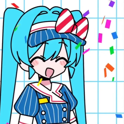 🎀 Стикер «Vocaloid» для Telegram