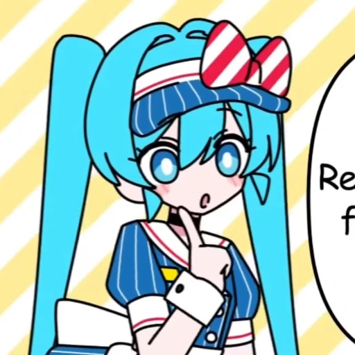 🎀 Стикер «Vocaloid» для Telegram