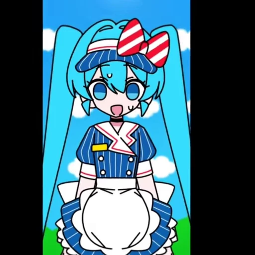 🎀 Стикер «Vocaloid» для Telegram
