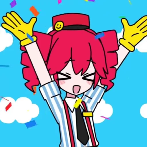🍒 Стикер «Vocaloid» для Telegram