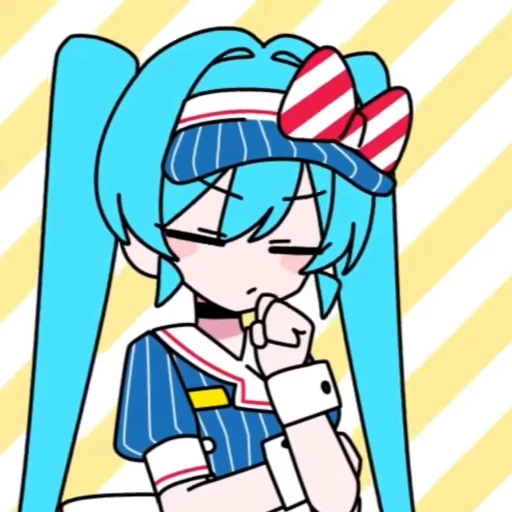 🎀 Стикер «Vocaloid» для Telegram