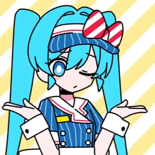 🎀 Стикер «Vocaloid» для Telegram