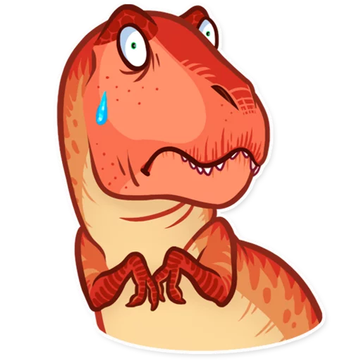 😥 Стикер «Dinosaurs» для Telegram