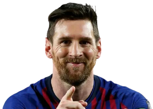 😊 Стикер «Lionel Messi» для Telegram