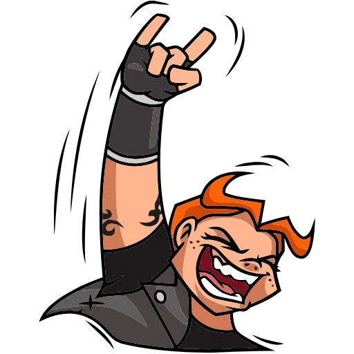 🤘 Эмодзи «Виктория» для Telegram