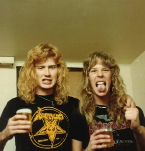 🍻 Стикер «Metallica» для Telegram