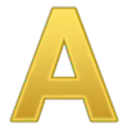 Эмодзи Metallic font для Telegram — скачать